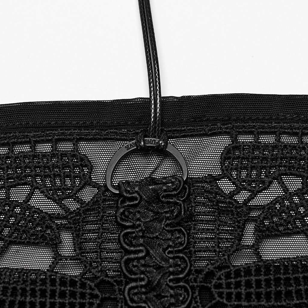 SKELETON GOTHIC RIB TOP