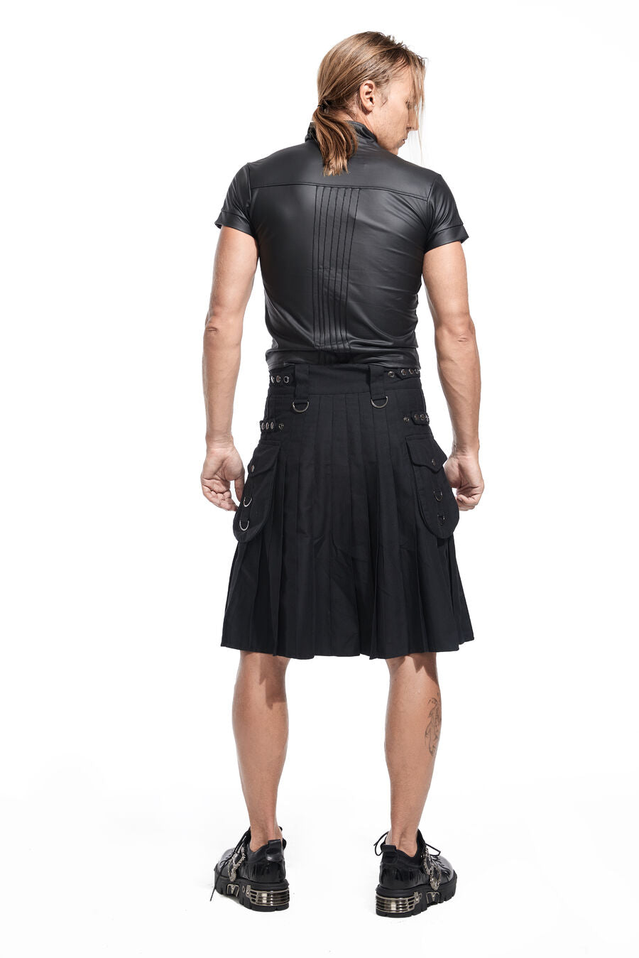 KILT GOTHIQUE A PRESSION