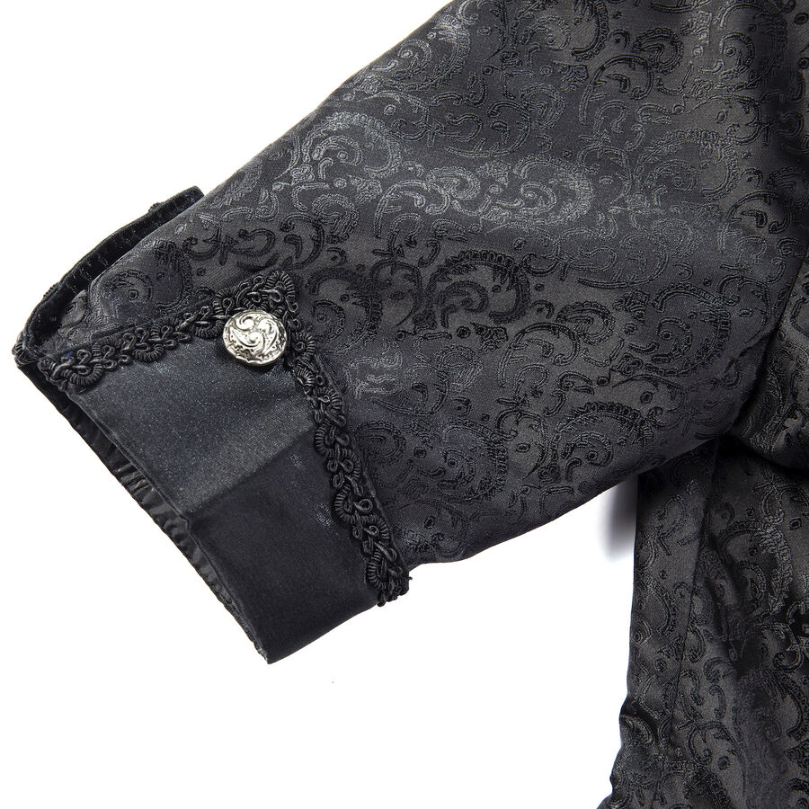 Top femme jacquard gothique