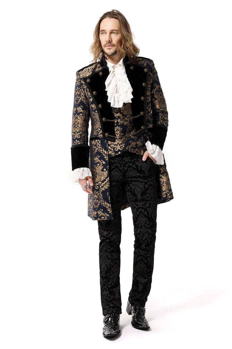 MANTEAU ROYALISTE BLEU