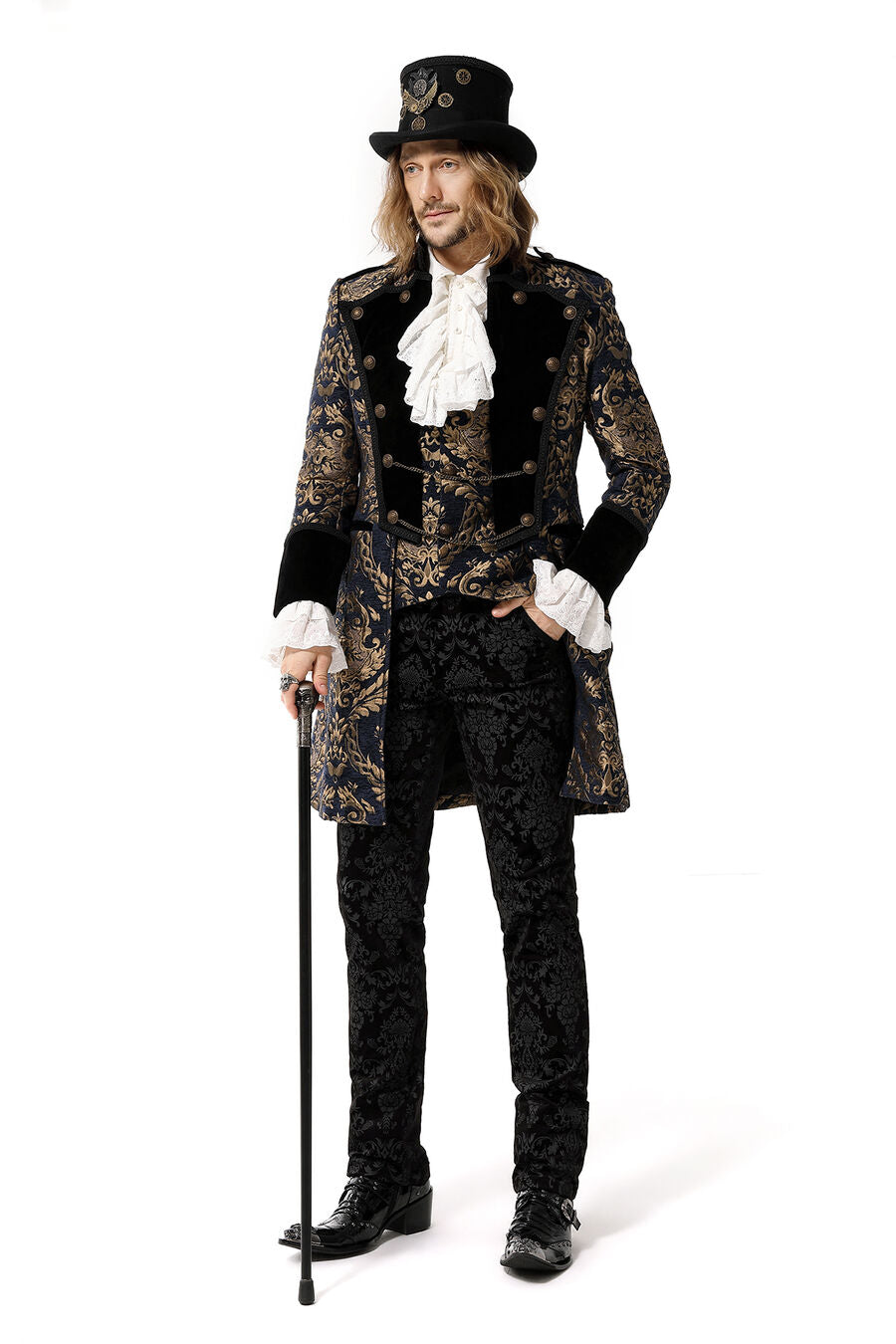 MANTEAU ROYALISTE BLEU