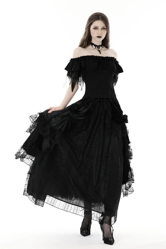 TOP GOTHIQUE "FORGOTEN"