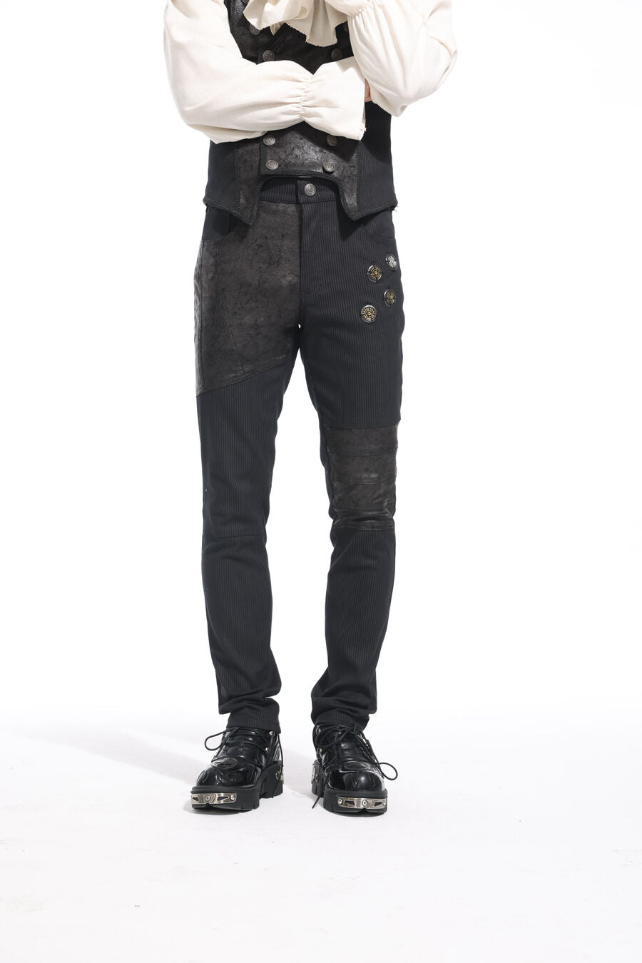 Pantalon steampunk NOIR