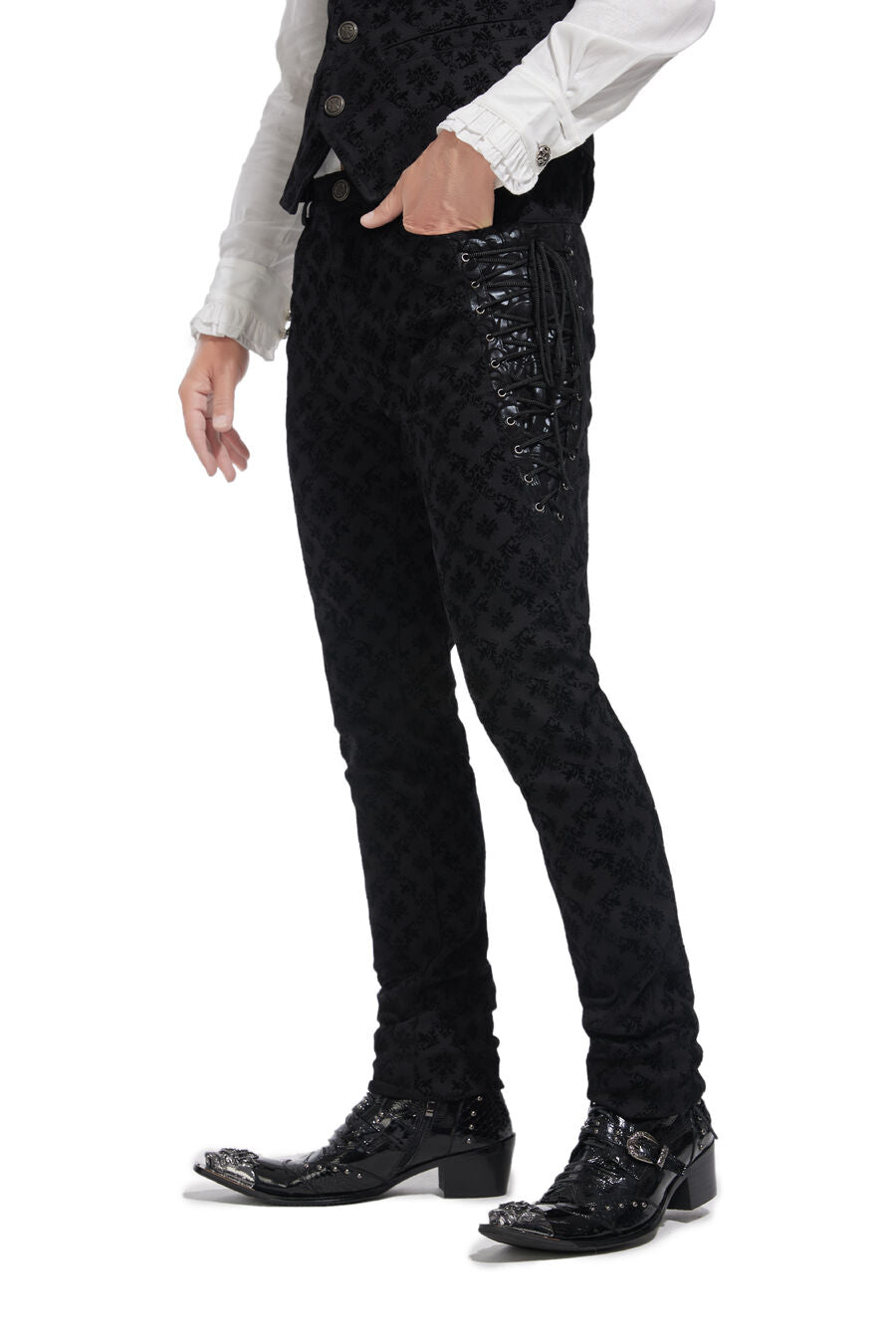 Pantalon victorien gothique