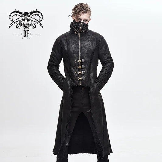 Manteau long gothique homme