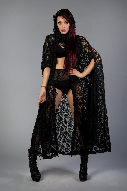 CAPE BLACK LACE