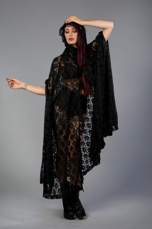 CAPE BLACK LACE